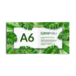 imprimir Dípticos Cuadrados A6 ecológicos
