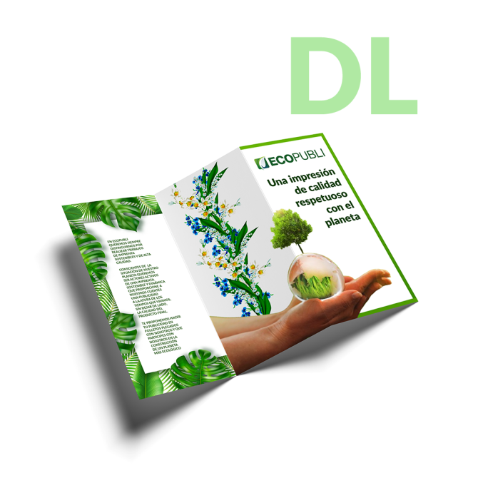 Tríptico Estándar DL Sostenible PEFC