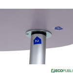 Mostrador Square LED