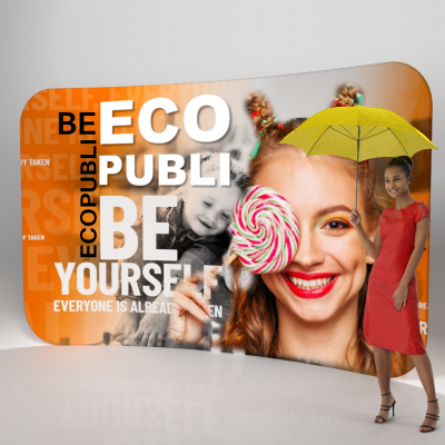 Banner Textil Modelo Polar