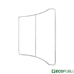 Banner Textil Modelo Curvo