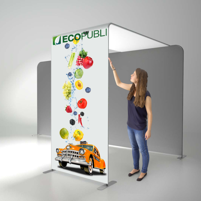 Banner Textil Modelo EcoClip B