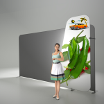 Banner Textil Modelo Twist
