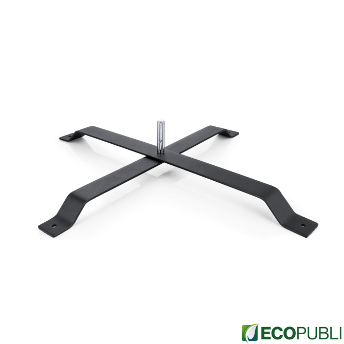 Base Bandera Cruz 60 cm Ecopubli