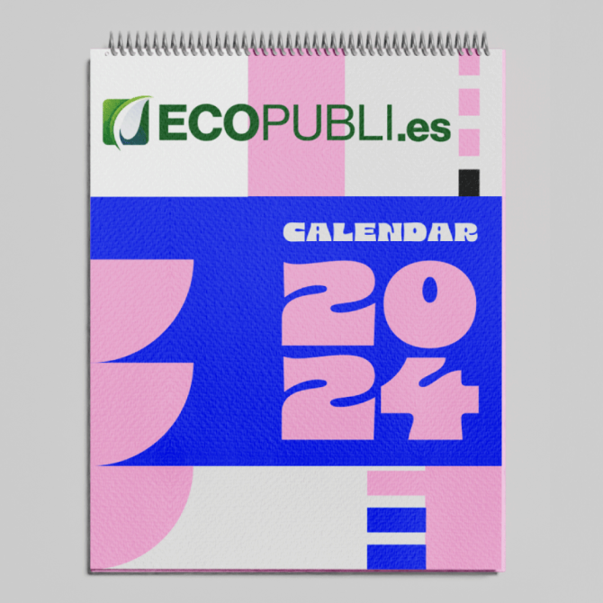 Calendario de Pared A4 13 Hojas
