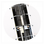 Clasificador Negro Premium Doble anilla partida A4 ecologico