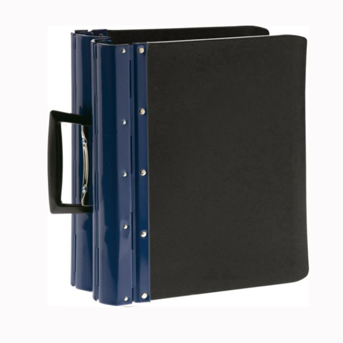 Clasificador Azul Premium Doble anilla partida A4