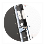 Clasificador Negro Premium anilla partida A4 ecologico