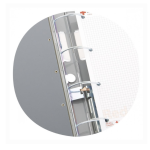 Clasificador Gris Premium anilla partida A4 ecopubli