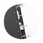 Clasificador Negro Premium anilla redonda A4 ecopubli