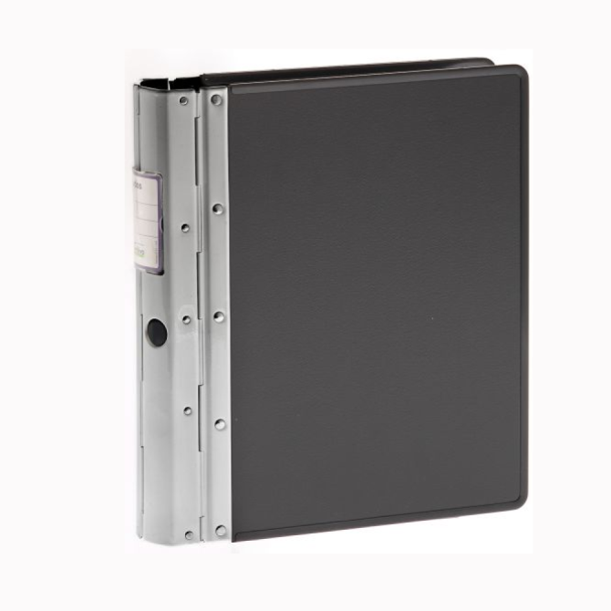 Clasificador Gris Premium anilla redonda A4