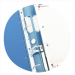 Clasificador Azul Premium anilla redonda A4 ecologico