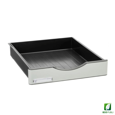 Cajón grande para estructura A4 gris