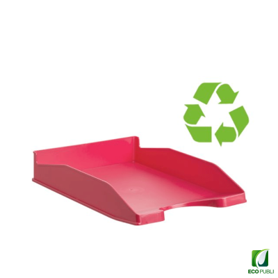 Bandeja sostenible fucsia ecopubli