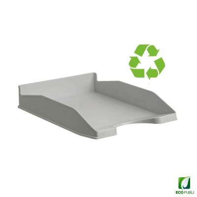 Bandeja sostenible gris ecopubli