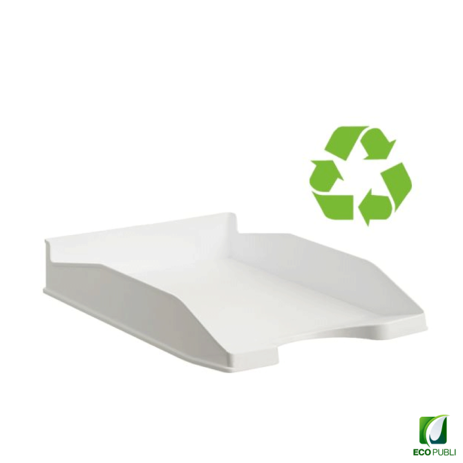 Bandeja sostenible blanco pastel ecopubli