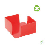Portanotas ecológico rojo