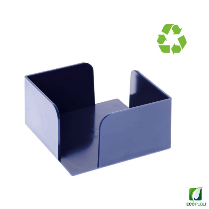 Portanotas sostenible Eco azul