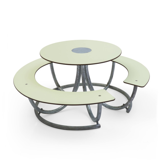 Mesa Redonda Squid Verde