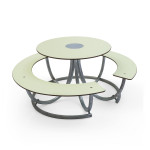 Mesa Redonda Squid Verde