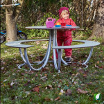 Mesa Redonda Squid Rosa