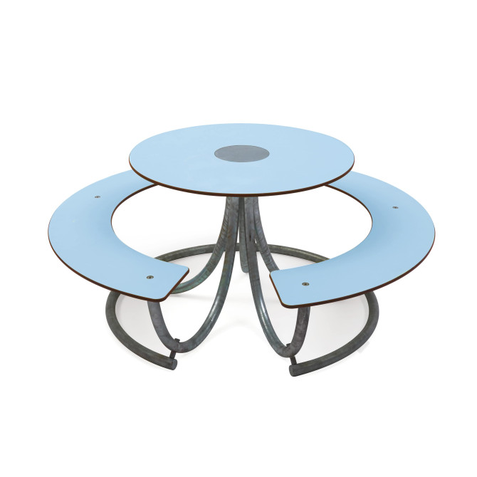 Mesa Redonda Squid Azul
