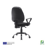 Silla Ergonómica Operativa León Negra