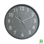Reloj de Pared Analógico Silencio Up Gris