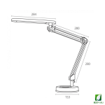Lámpara LED Electra Ecopubli Plata