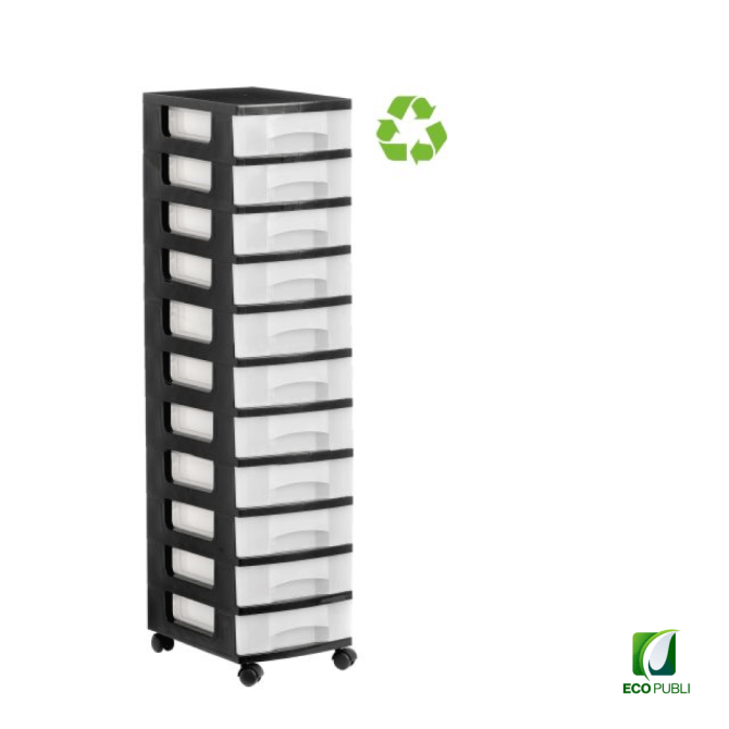 Torre Almacenaje 11 Cajones de 6 litros