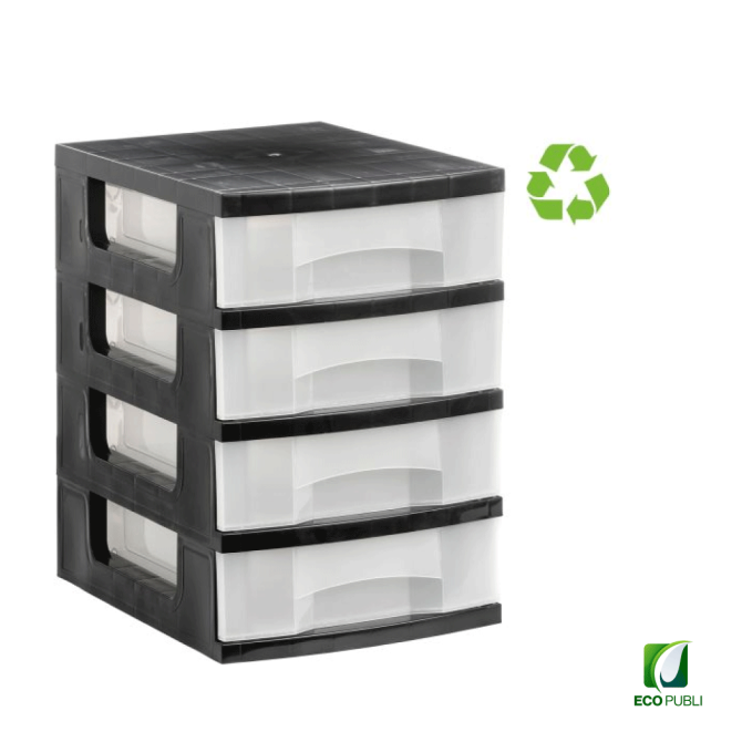 Torre Almacenaje 4 Cajones de 6 litros