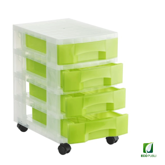 Torre Almacenaje 4 cajones de 6 litros