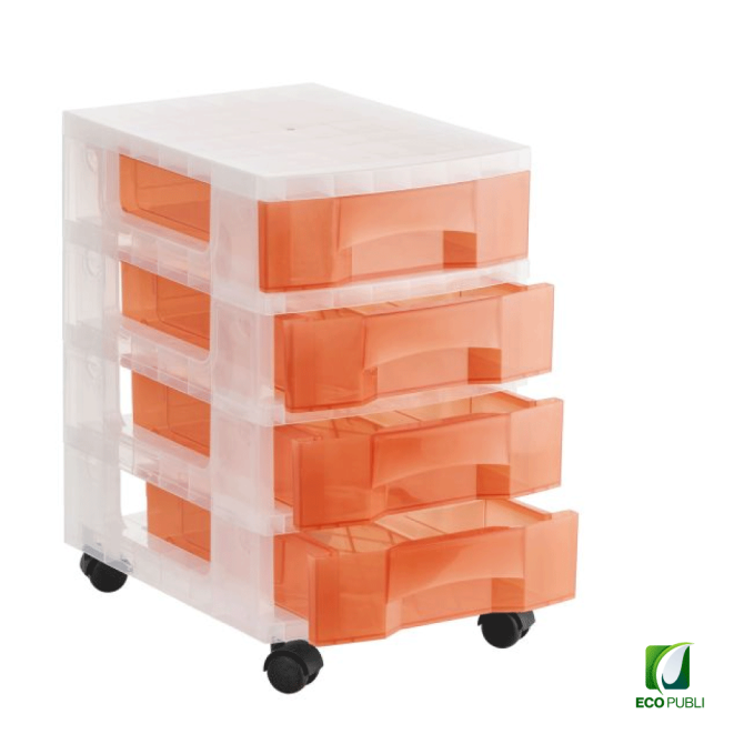 Torre Almacenaje 4 cajones de 6 litros