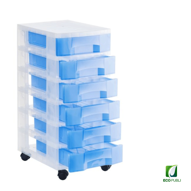 Torre Almacenaje 6 cajones de 6 litros