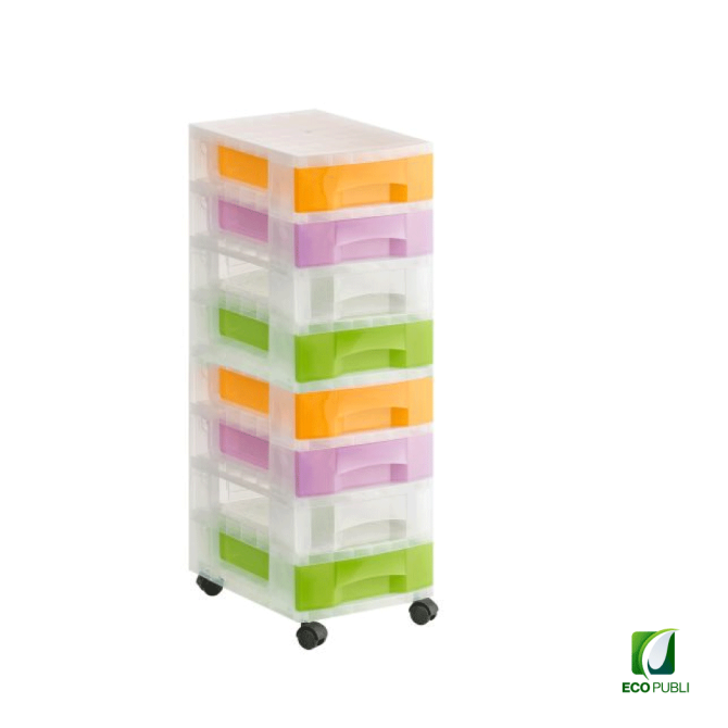 Torre Almacenaje 8 cajones de 6 litros