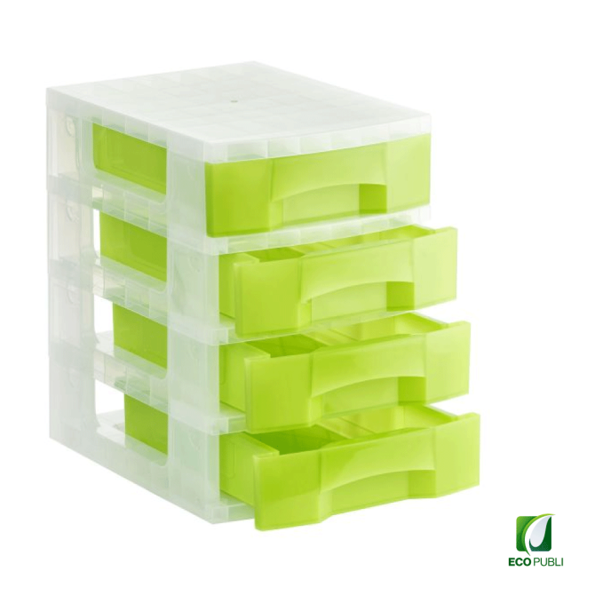 Torre Almacenaje 4 cajones de 6 litros