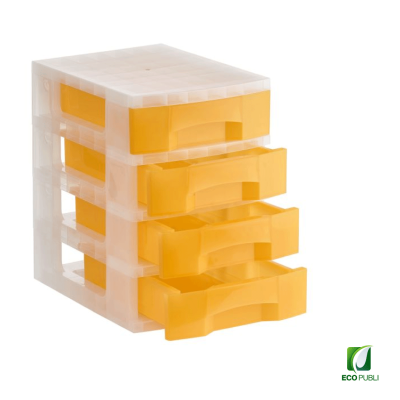 Torre Almacenaje 4 cajones de 6 litros