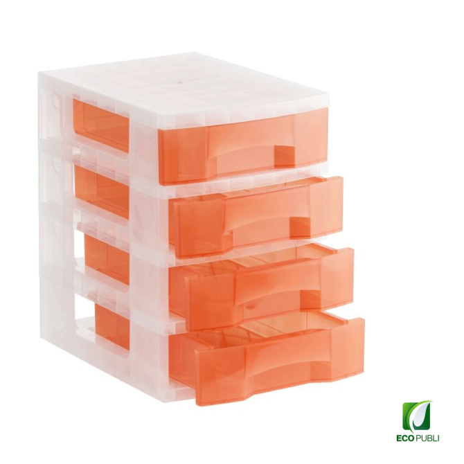 Torre Almacenaje 4 cajones de 6 litros