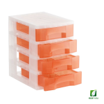 Torre Almacenaje 4 cajones de 6 litros