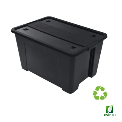 Caja Almacenaje Sostenible 52 Litros Apilable