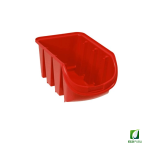 Gaveta de 800 ml sin tapa color rojo