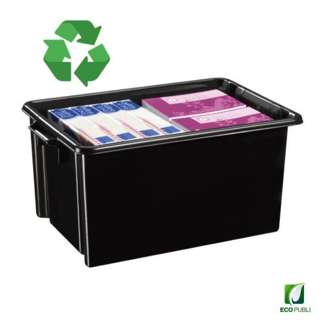 Caja Almacenaje Sostenible 48.5 litros Apilable