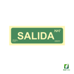 Pack dos Señales SALIDA 300X105 mm