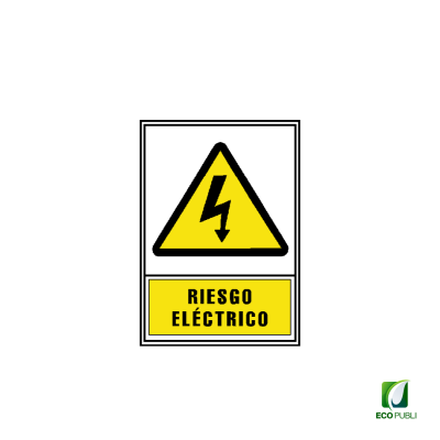 Señal de Aviso Riesgo Eléctrico 210X297 mm