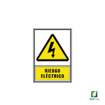 Señal de Aviso Riesgo Eléctrico 210X297 mm