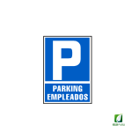 Señal Parking Empleados 210X297 mm