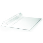 Funda Colgante Rigida A5 Horizontal Transparente