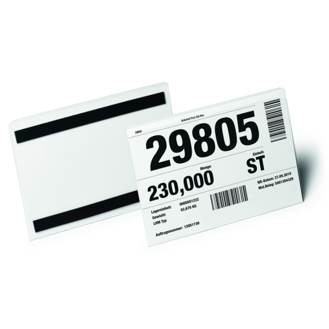 Funda Magnética Rigida A5 Horizontal Transparente