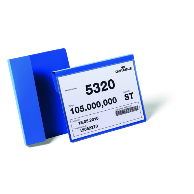 Fundas Colgantes para Palets A5 Horizontal Azules Oscuro