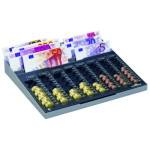 Bandeja Portamonedas EUROBOARD XL Gris Antracita